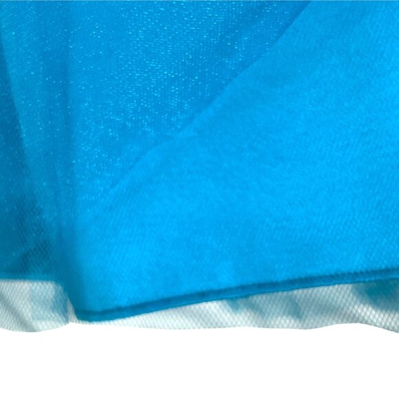 Alyce Designs Blue Sleeveless Ball Gown 4 Beaded Formal Sweet 16 Quinceañera - Picture 6 of 10